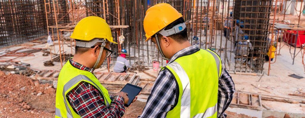 construction workers on jobsite