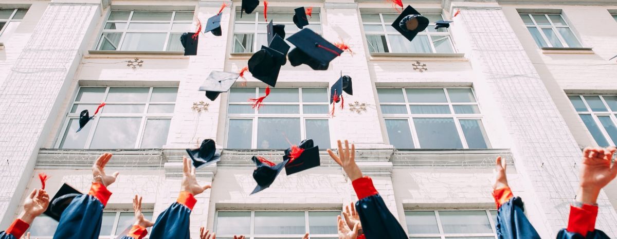 college students graduating