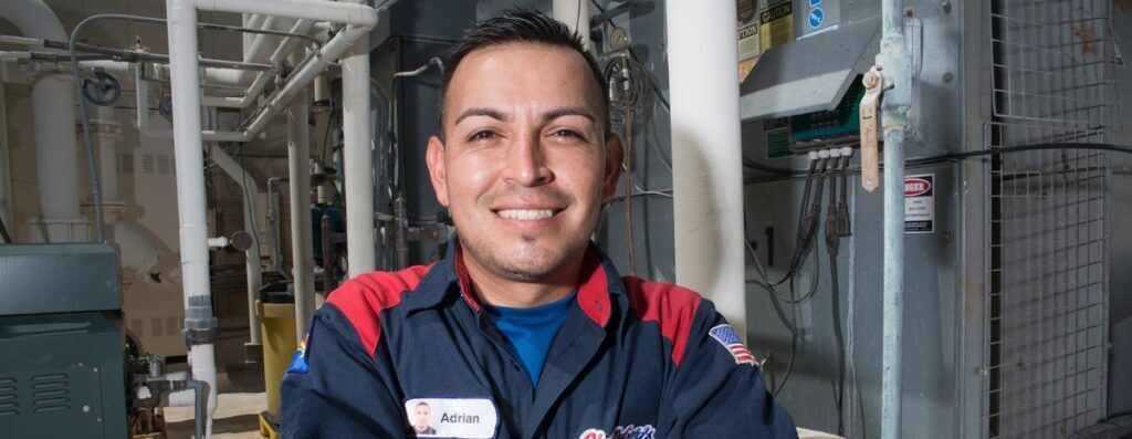 hvac technician work