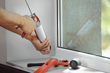 window caulking