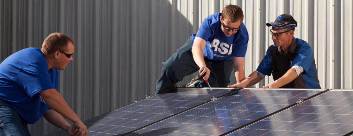 solar panel installation class