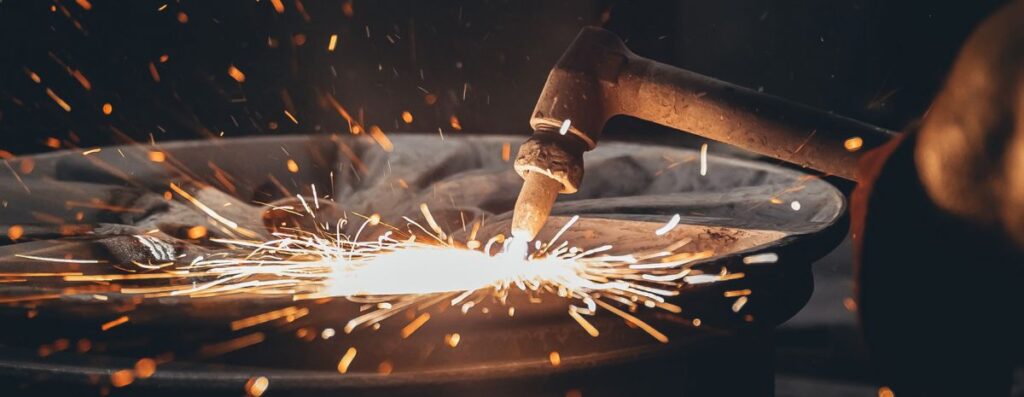 welding a tire